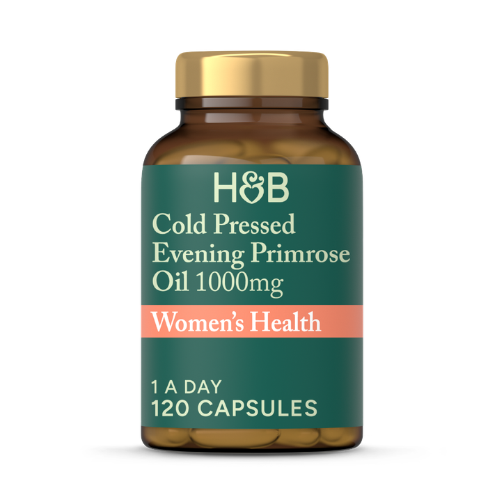 Holland & Barrett Cold Pressed Evening Primrose Oil 1000mg 120 Capsules